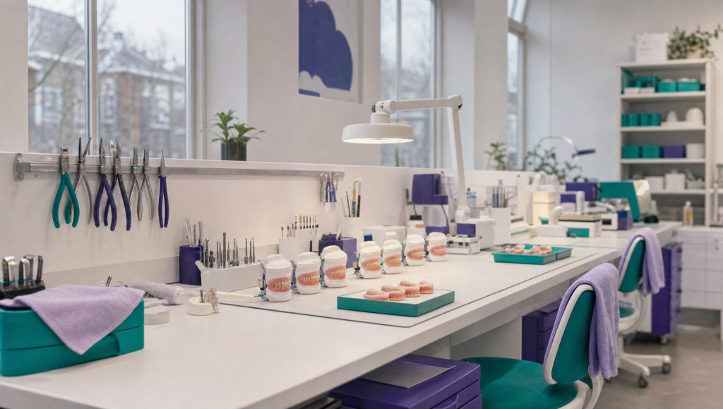 Het eigen tandtechnisch lab van Eezy